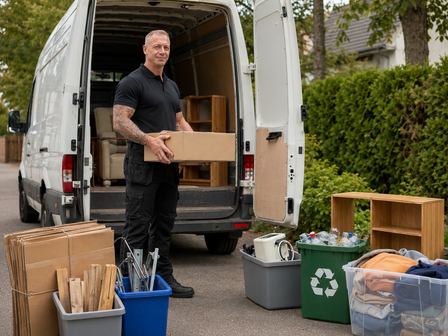 Transport und fachgerechte Entsorgung in Bremen — Recycling und Wiederverwertung durch Lukasz Pawlak