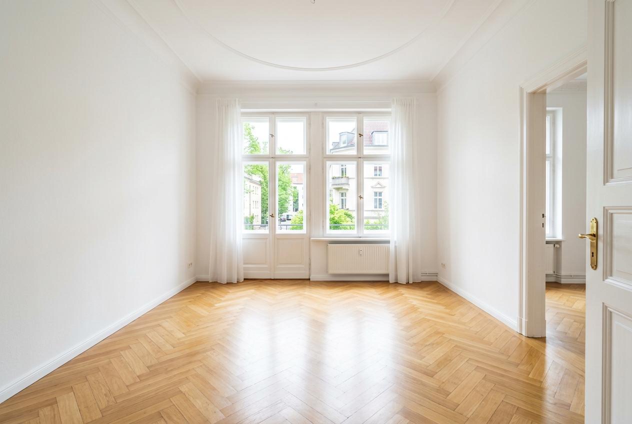 Wohnung nachher - leer geräumt und sauber